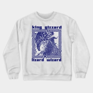 king gizzard lizard wizard Crewneck Sweatshirt